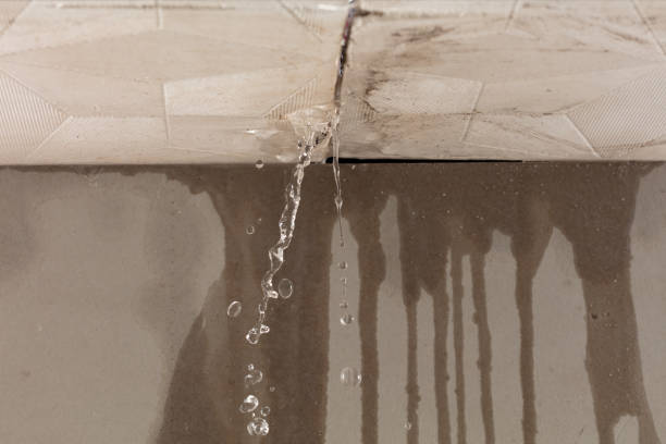 Professional Flood Damage Cleanup technician working in Brea, CA